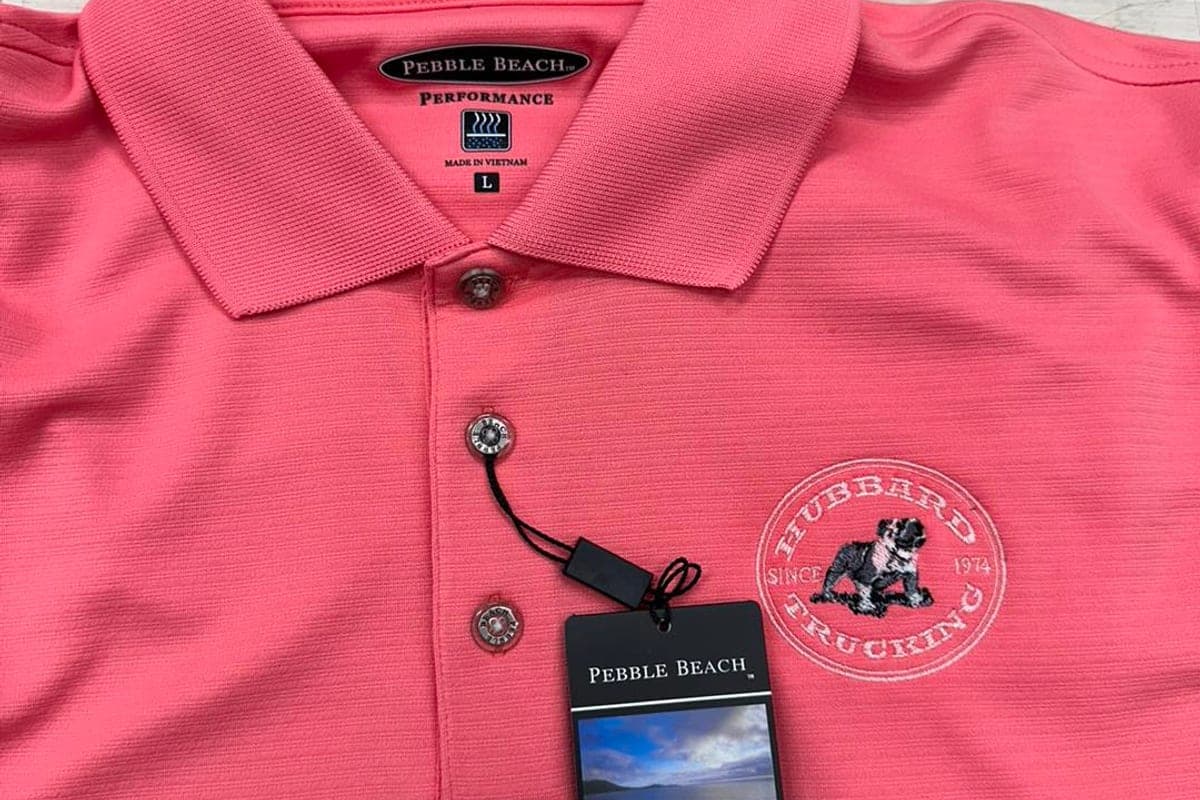 Hubbard Trucking Embroidered Polo